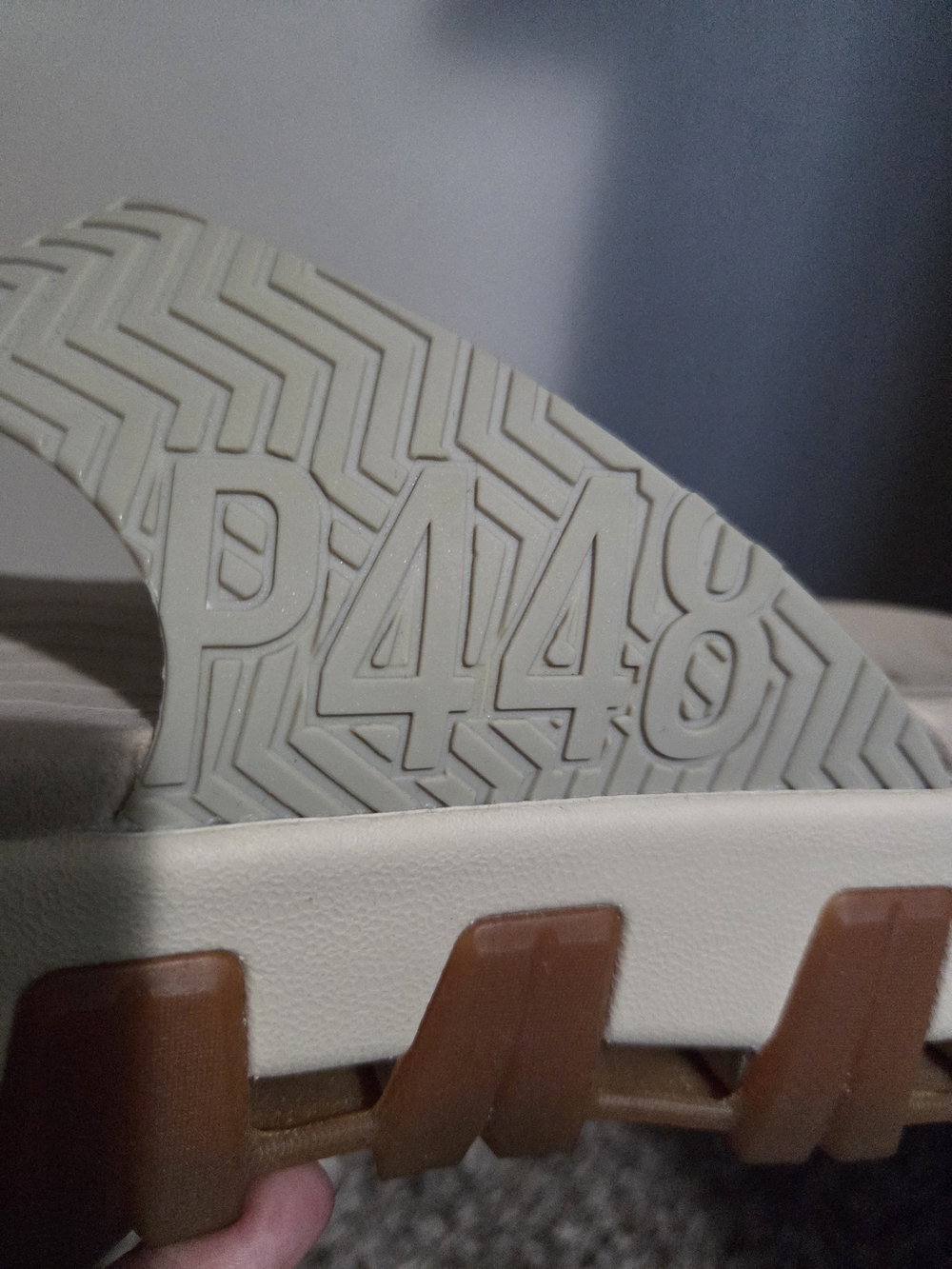 P448 Vibram Collab Bondi Thong Sandals — Coffee - Picture 6 of 9